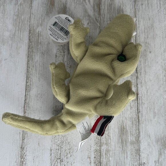 Vintage Coca-Cola Stuffed Beanie Crocodile CRUNCH SUDAN 1999 - Picture 6 of 12